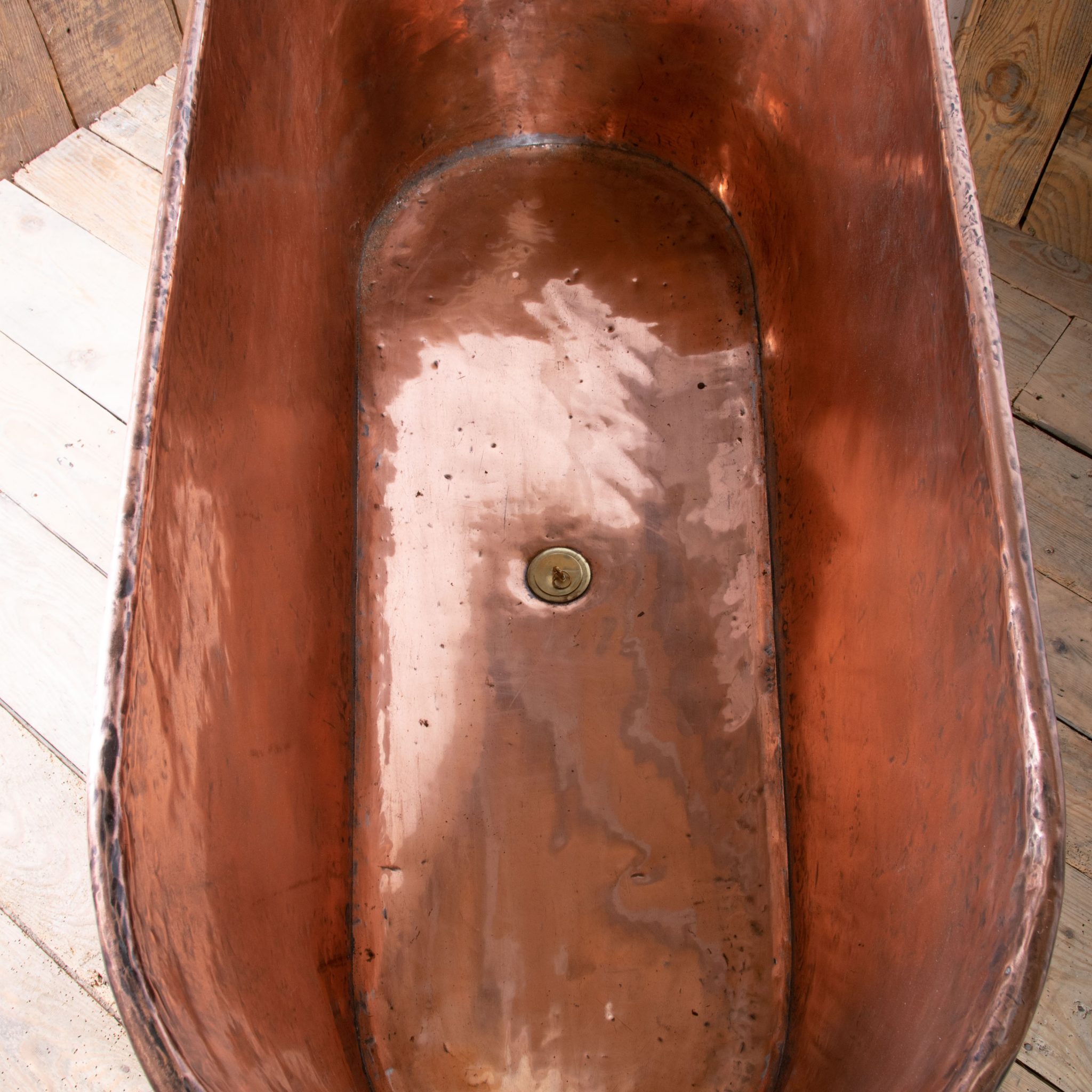 Antique Copper Slipper Bath Antique French Baths Ltd