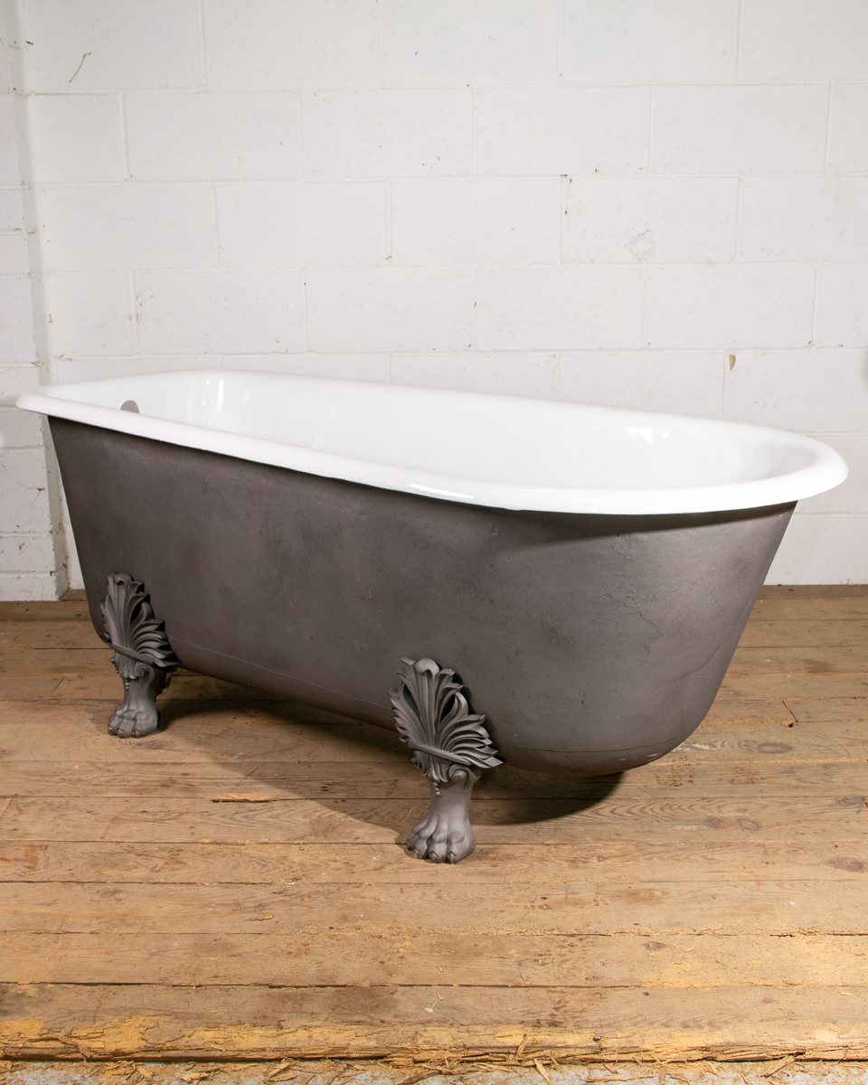Cast iron Antique Lionfoot Bath-13