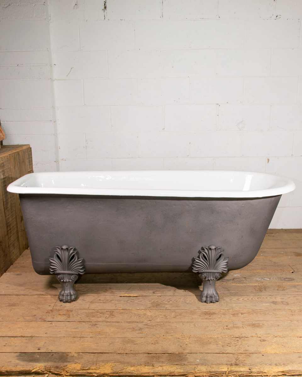 Cast iron Antique Lionfoot Bath-14