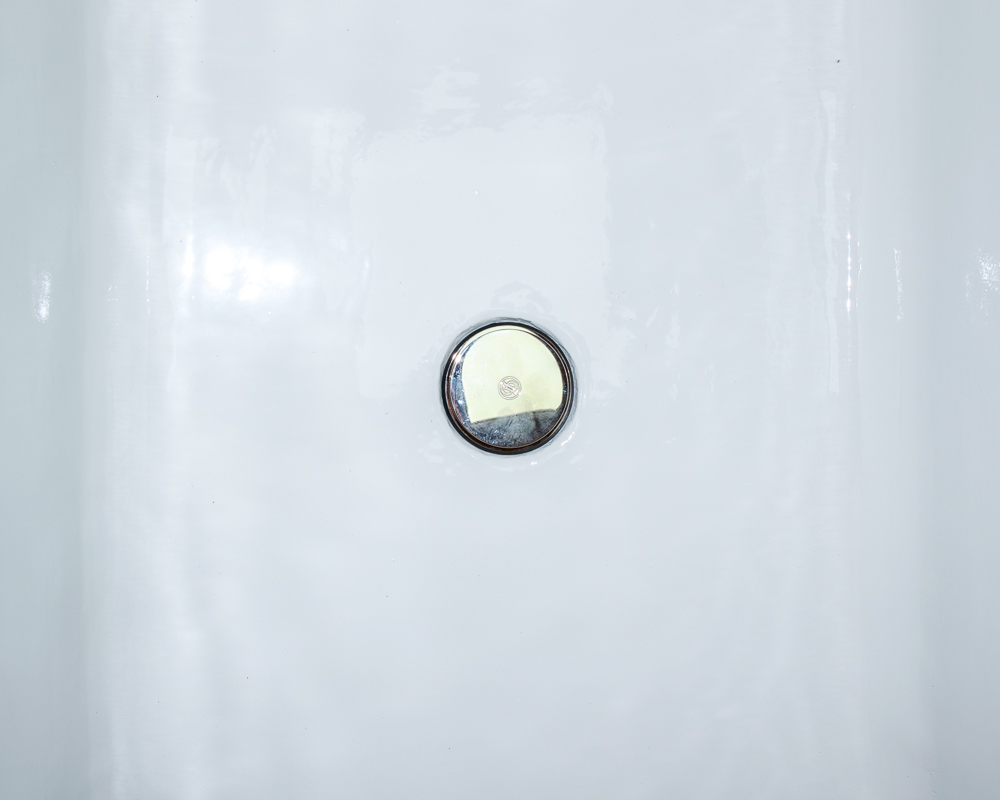 Antique French Cast Iron Empire Bath-8
