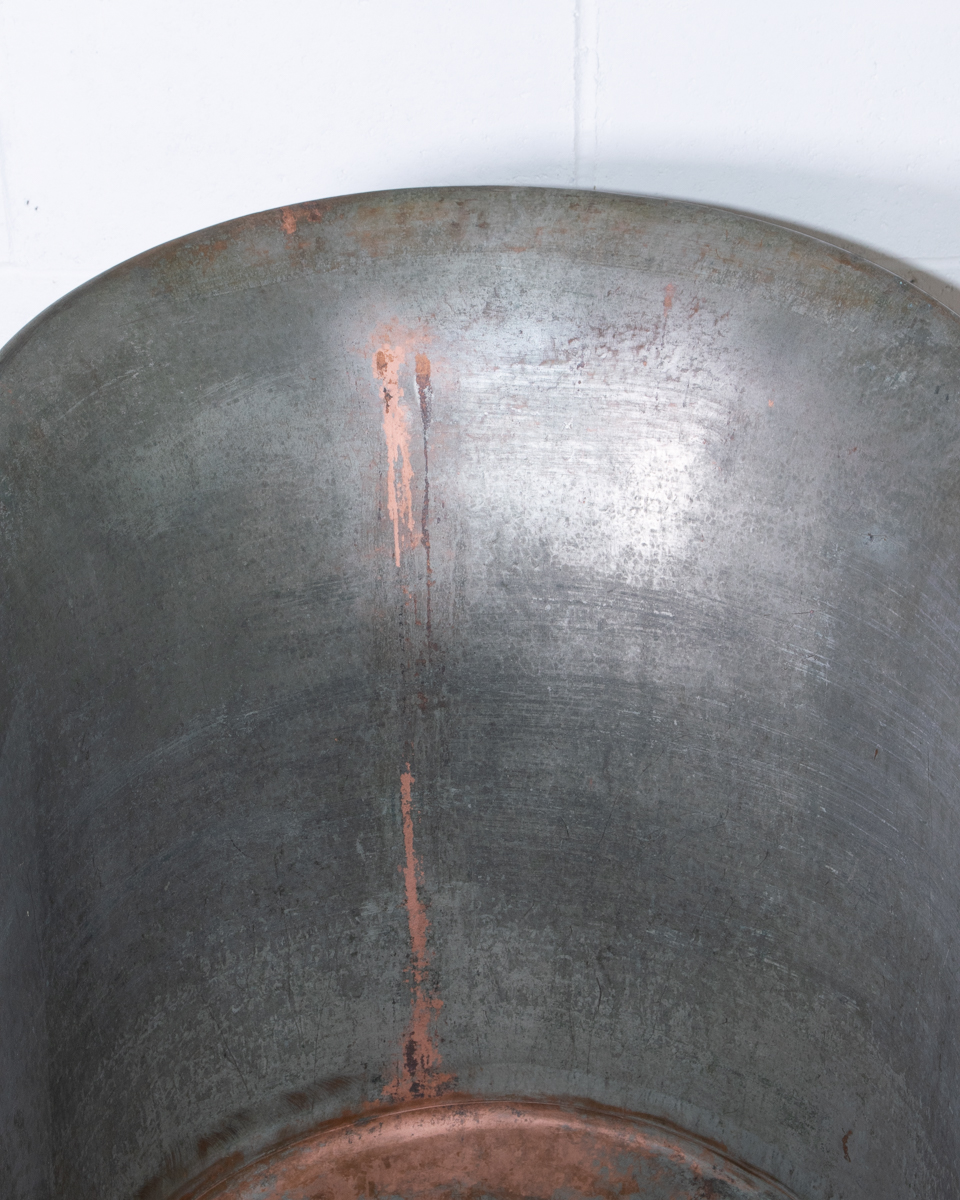 Antique French Copper Bath-15