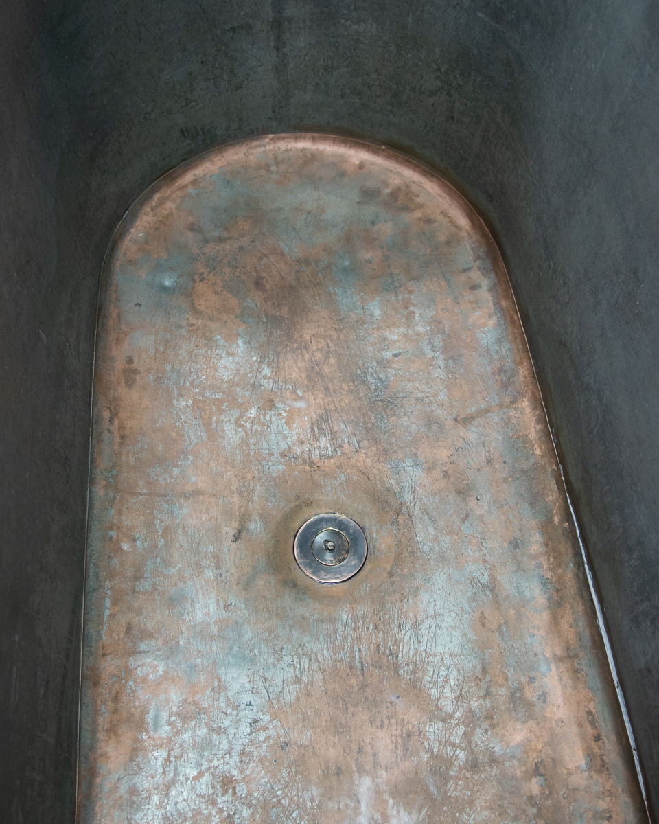 Antique French Copper Bath-17